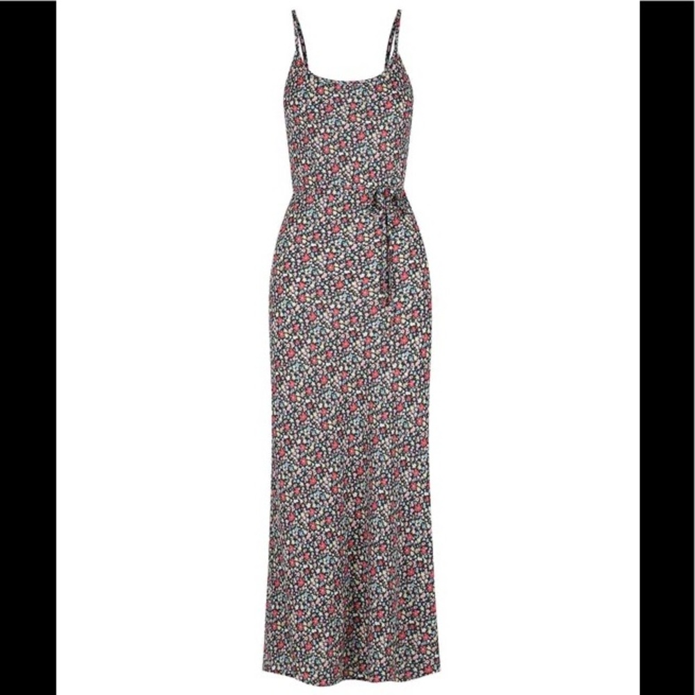 Charlie Holiday Floral Midi Slip Dress